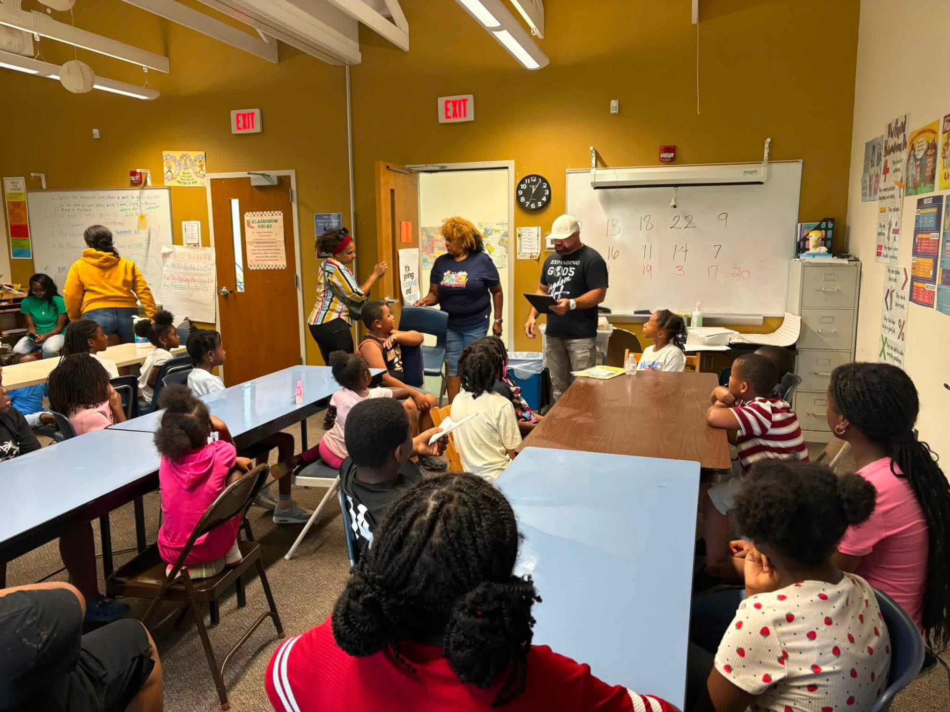 Making Ways students in a classroom learning session